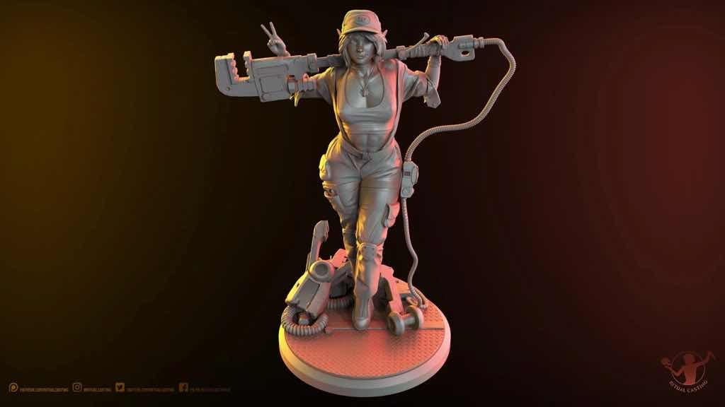 P站图纸印象馆 Ritual Casting 列兵萨斯基亚·威洛斯 Ritual Casting 列兵萨斯基亚·威洛斯