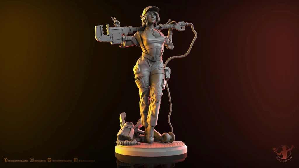 P站图纸印象馆 Ritual Casting 列兵萨斯基亚·威洛斯 Ritual Casting 列兵萨斯基亚·威洛斯