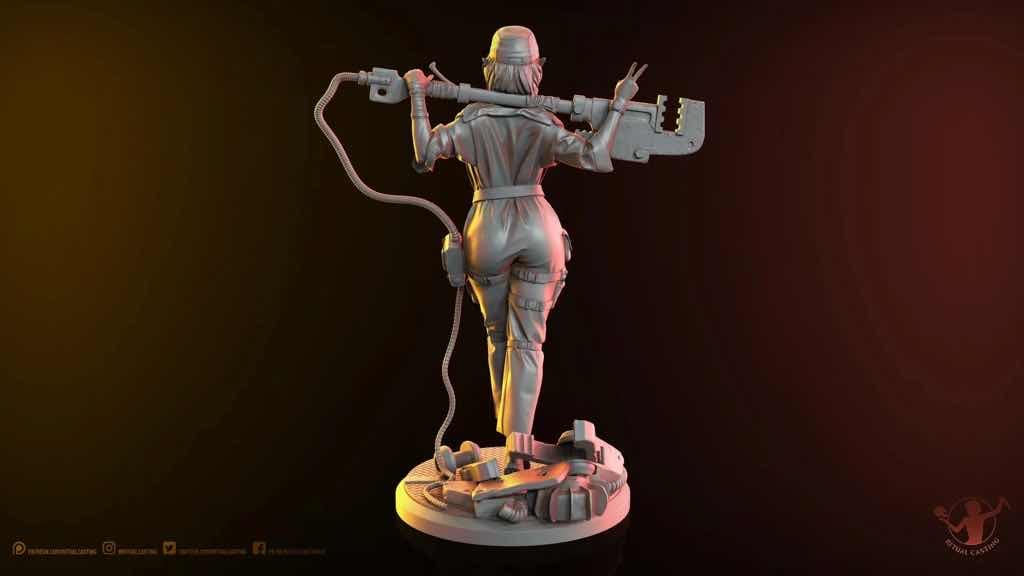 P站图纸印象馆 Ritual Casting 列兵萨斯基亚·威洛斯 Ritual Casting 列兵萨斯基亚·威洛斯