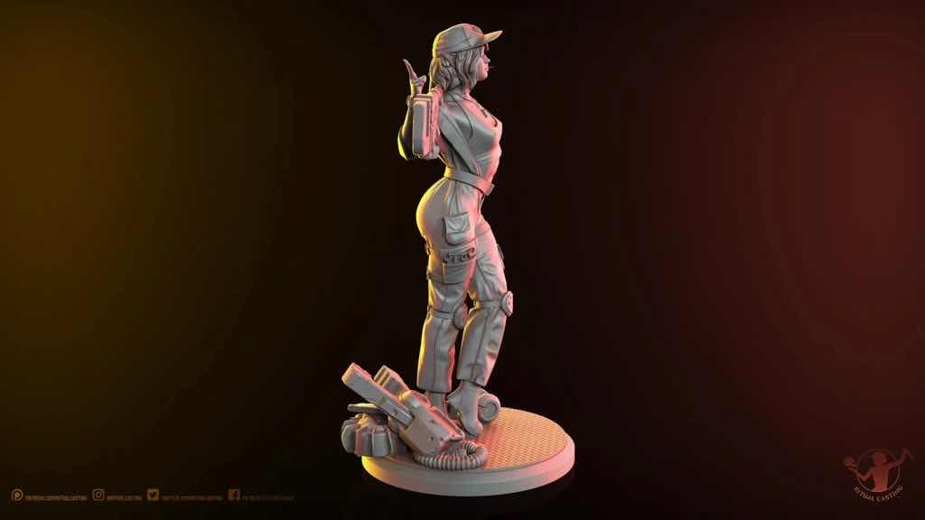 P站图纸印象馆 Ritual Casting 列兵萨斯基亚·威洛斯 Ritual Casting 列兵萨斯基亚·威洛斯