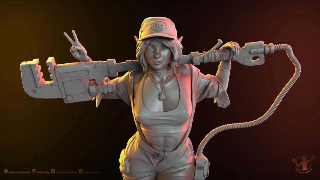 P站图纸印象馆 Ritual Casting 列兵萨斯基亚·威洛斯 Ritual Casting 列兵萨斯基亚·威洛斯