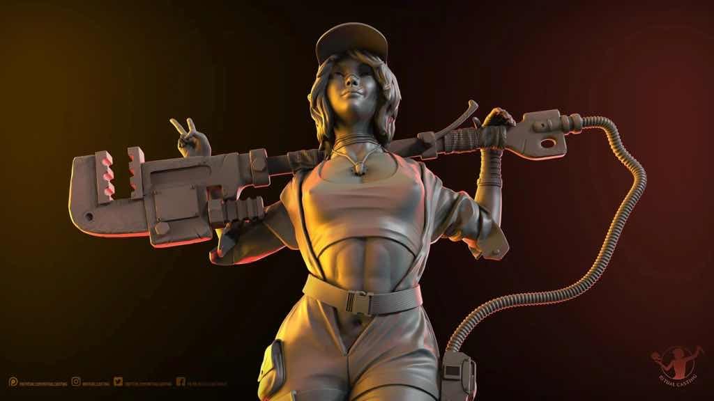 P站图纸印象馆 Ritual Casting 列兵萨斯基亚·威洛斯 Ritual Casting 列兵萨斯基亚·威洛斯