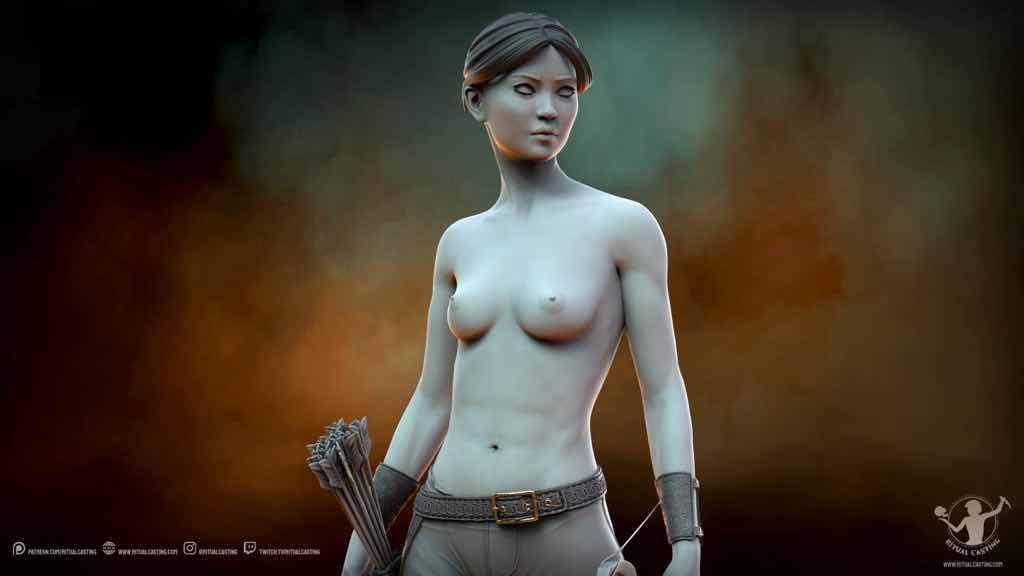 P站图纸印象馆 Ritual Casting 草原女王图雅 Ritual Casting 草原女王图雅