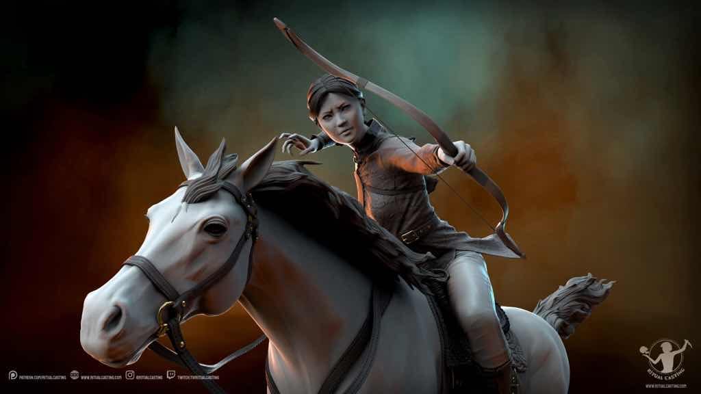 P站图纸印象馆 Ritual Casting 草原女王图雅 Ritual Casting 草原女王图雅