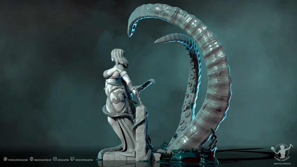 P站图纸印象馆 Ritual Casting 海妖女祭司 玛雅 Ritual Casting 海妖女祭司 玛雅