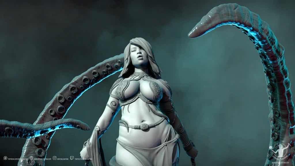 P站图纸印象馆 Ritual Casting 海妖女祭司 玛雅 Ritual Casting 海妖女祭司 玛雅