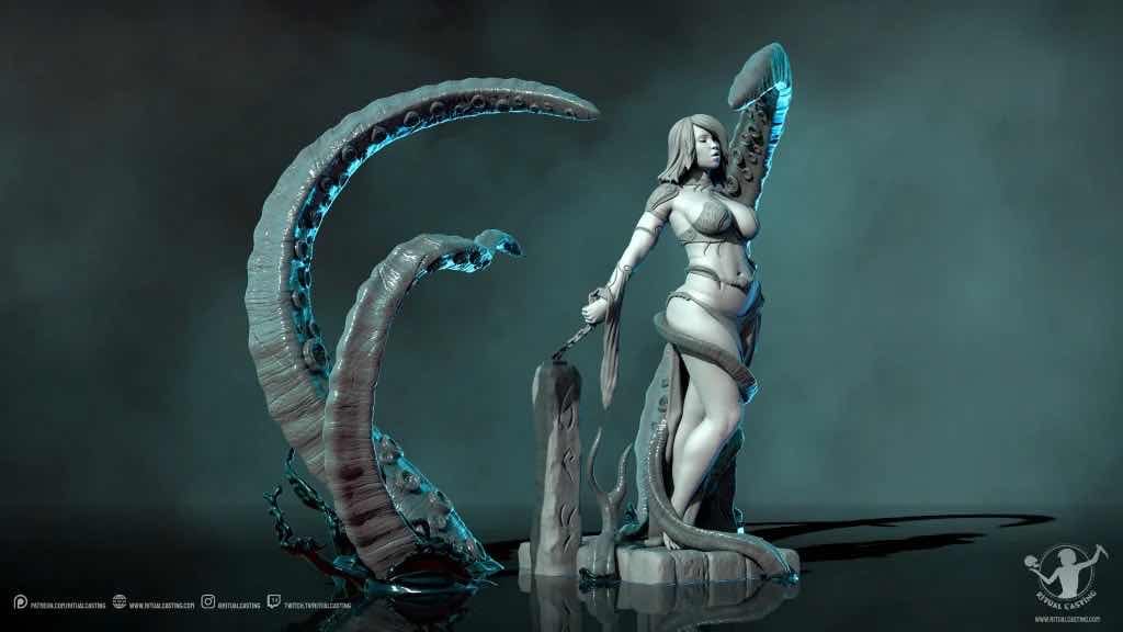 P站图纸印象馆 Ritual Casting 海妖女祭司 玛雅 Ritual Casting 海妖女祭司 玛雅