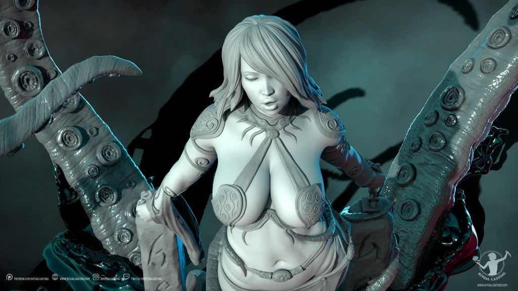 P站图纸印象馆 Ritual Casting 海妖女祭司 玛雅 Ritual Casting 海妖女祭司 玛雅