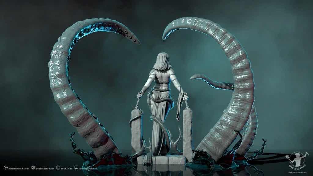 P站图纸印象馆 Ritual Casting 海妖女祭司 玛雅 Ritual Casting 海妖女祭司 玛雅