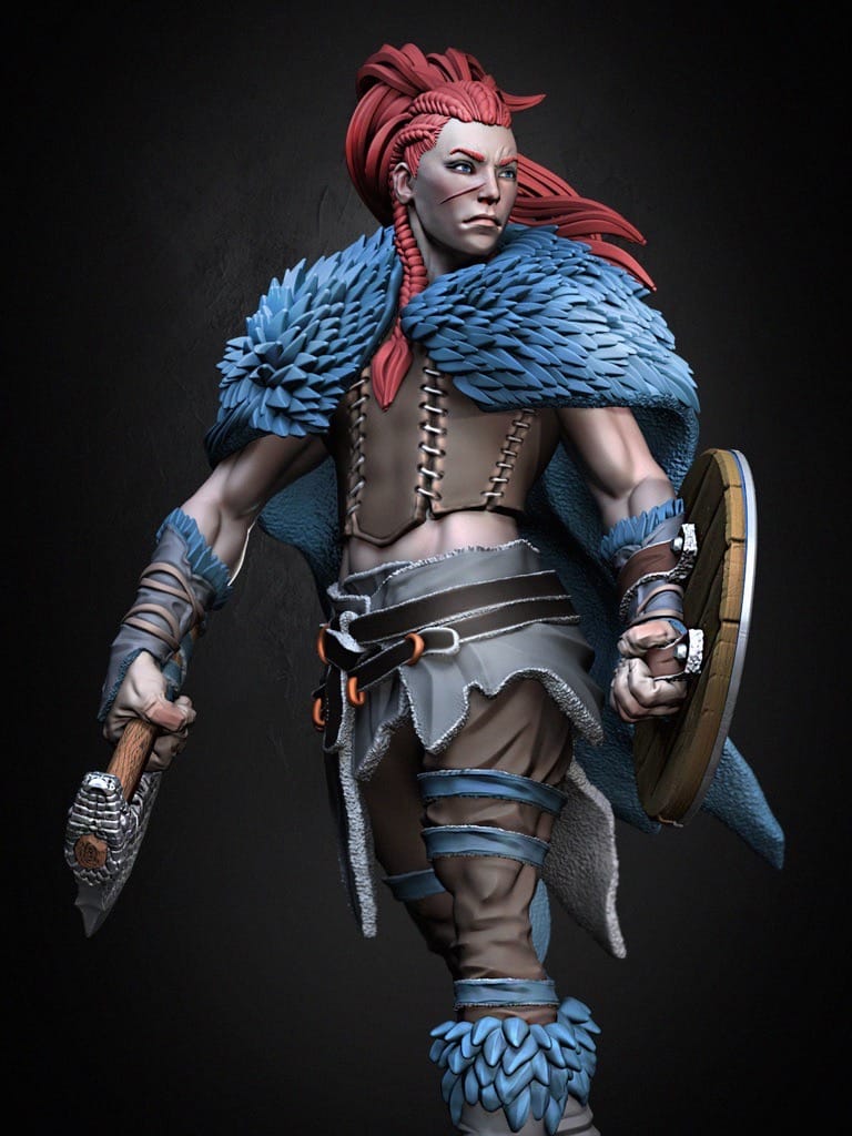 P站图纸印象馆 Dragun Studios 北欧女性芙蕾雅 Dragun Studios 北欧女性芙蕾雅