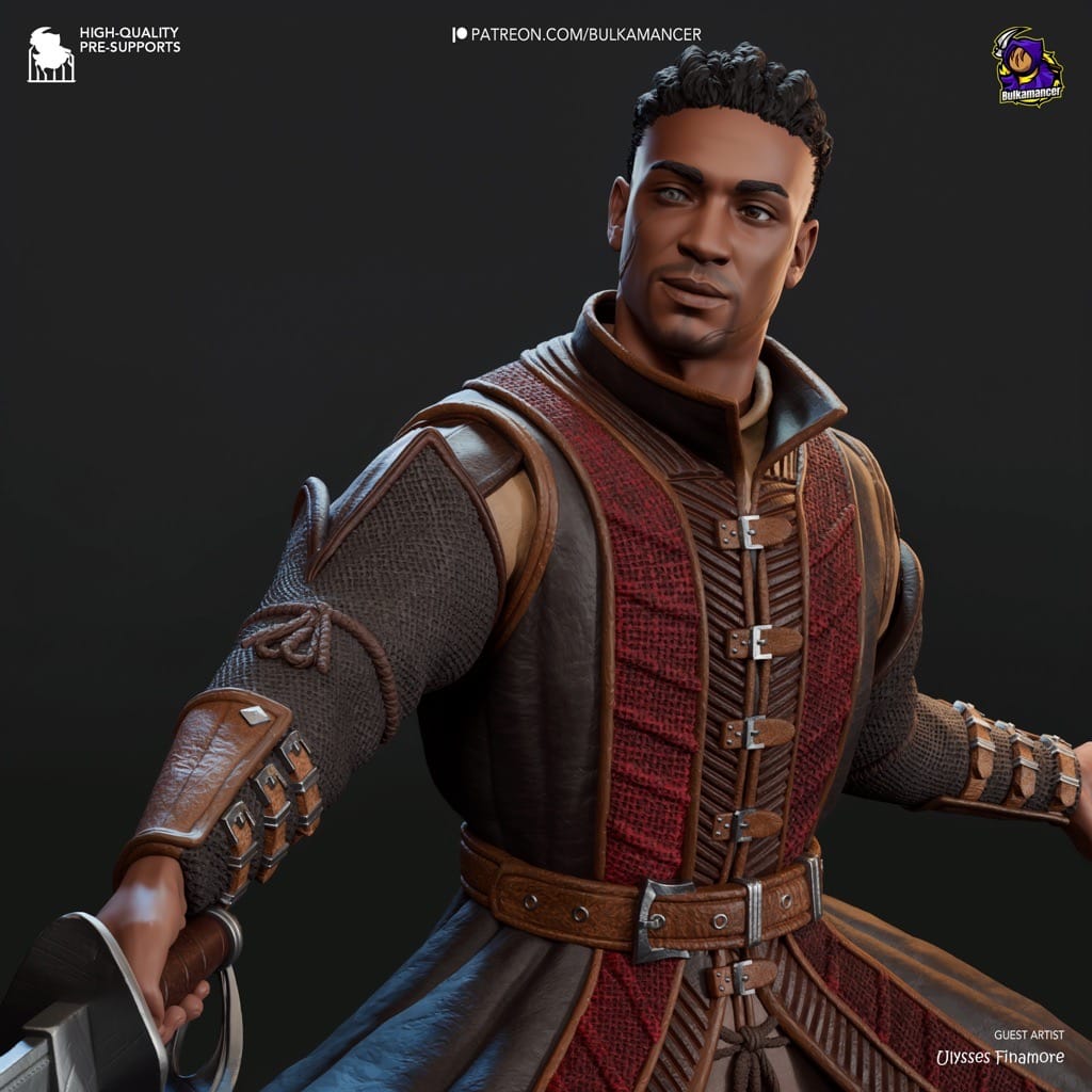 P站图纸印象馆 Bulkamancer 博德之门 边境之刃威尔 Bulkamancer 博德之门 边境之刃威尔