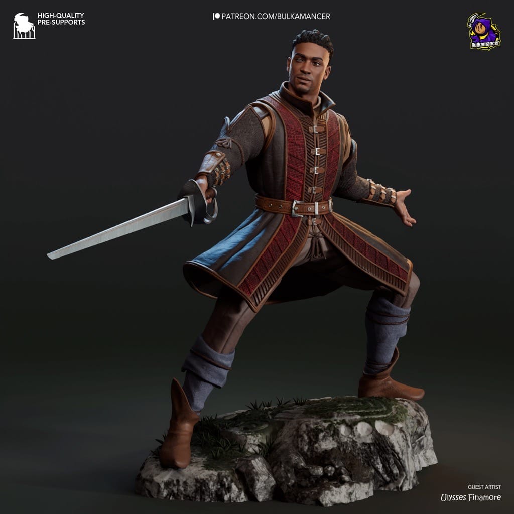 P站图纸印象馆 Bulkamancer 博德之门 边境之刃威尔 Bulkamancer 博德之门 边境之刃威尔