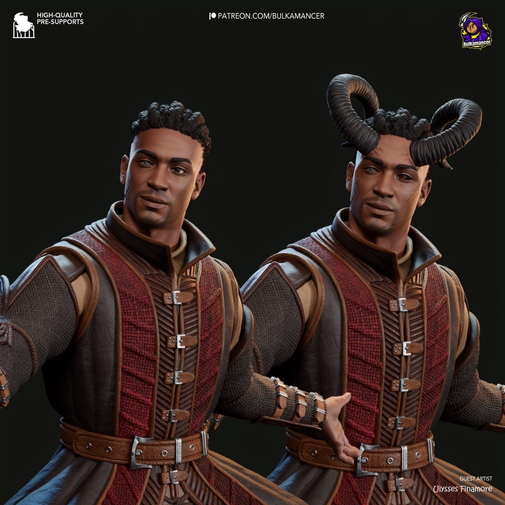 P站图纸印象馆 Bulkamancer 博德之门 边境之刃威尔 Bulkamancer 博德之门 边境之刃威尔