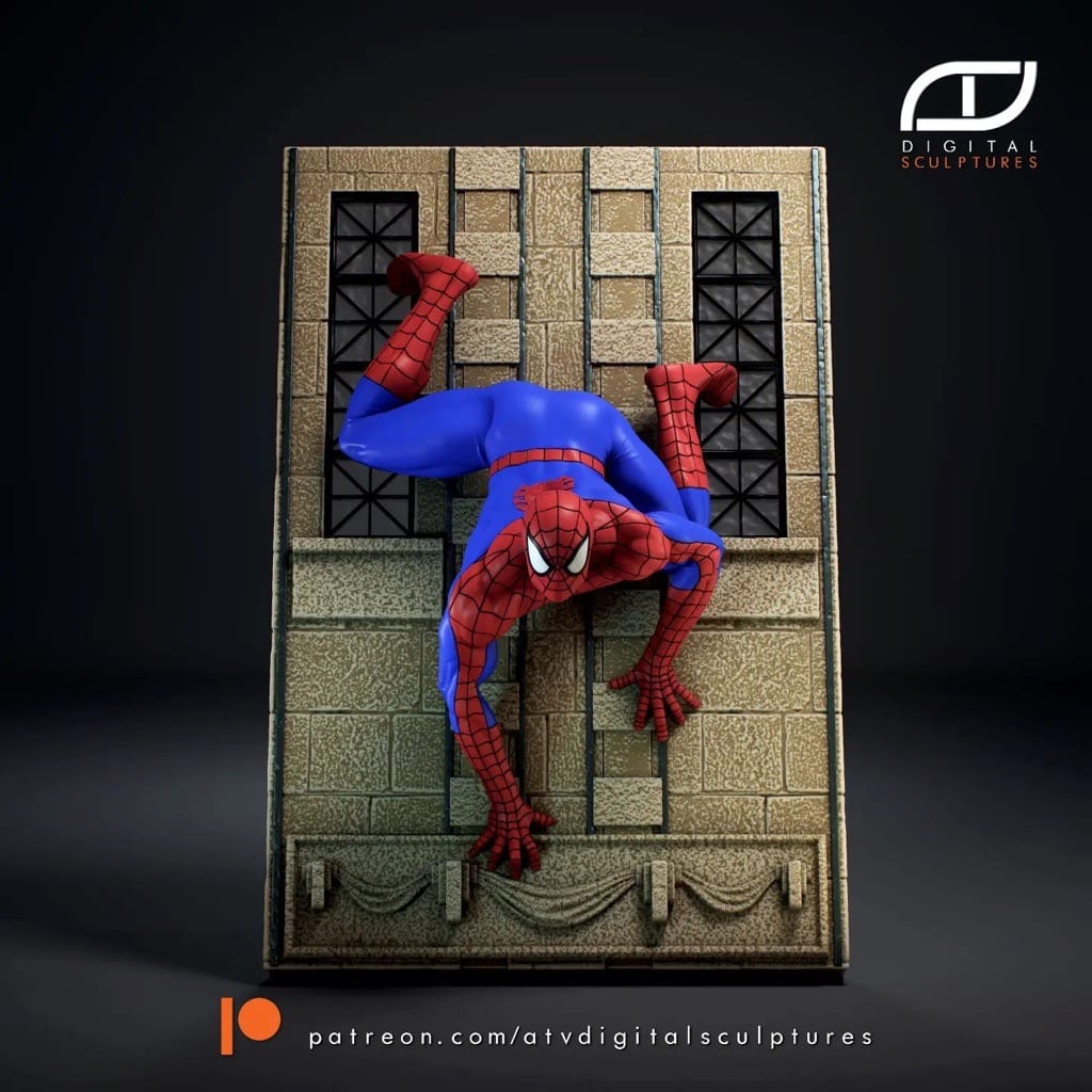 P站图纸印象馆 ATV 漫威 蜘蛛侠 ATV 漫威 蜘蛛侠