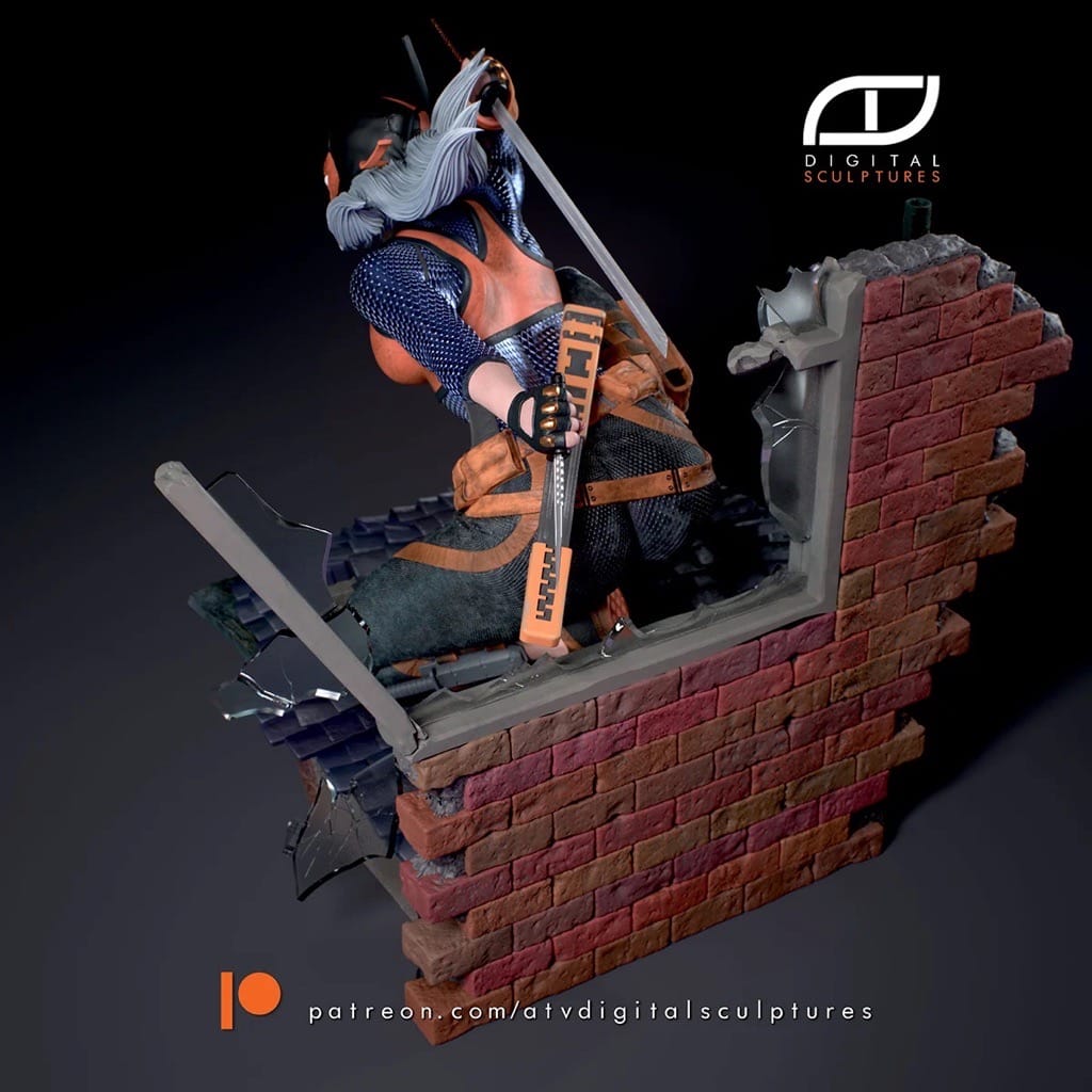 P站图纸印象馆 ATV DC漫画 劫掠者 罗斯·威尔逊 ATV DC漫画 劫掠者 罗斯·威尔逊