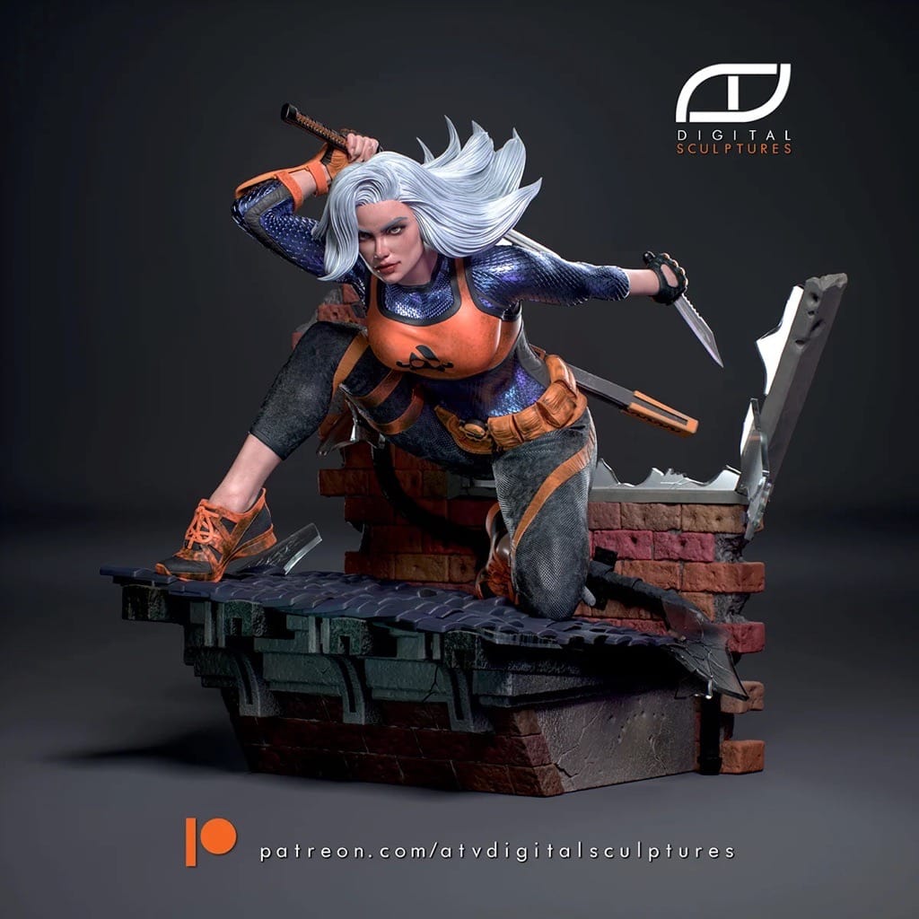 P站图纸印象馆 ATV DC漫画 劫掠者 罗斯·威尔逊 ATV DC漫画 劫掠者 罗斯·威尔逊