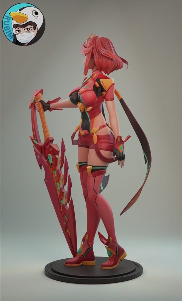 P站图纸印象馆 Rubim 异度之刃 焰 Rubim 异度之刃 焰