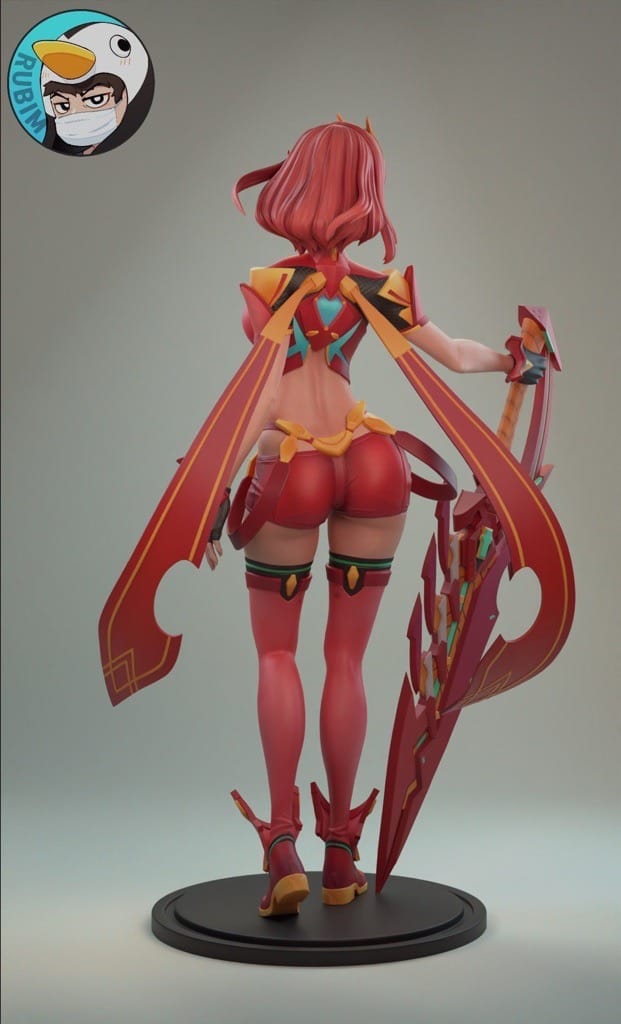 P站图纸印象馆 Rubim 异度之刃 焰 Rubim 异度之刃 焰