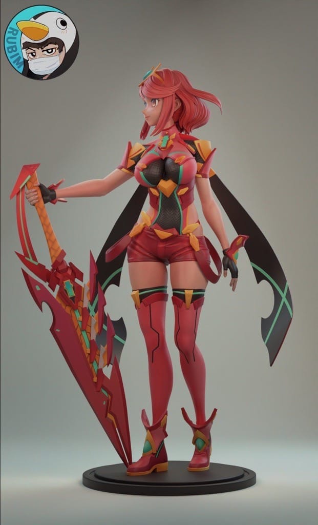 P站图纸印象馆 Rubim 异度之刃 焰 Rubim 异度之刃 焰