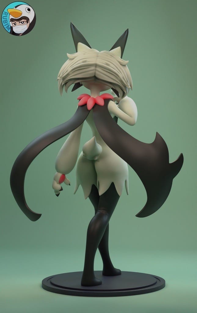 P站图纸印象馆 Rubim 精灵宝可梦 魔幻假面喵 Rubim 精灵宝可梦 魔幻假面喵