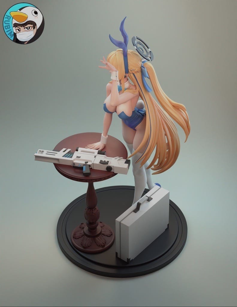 P站图纸印象馆 Rubim 蔚蓝档案 飞鸟马时 Rubim 蔚蓝档案 飞鸟马时