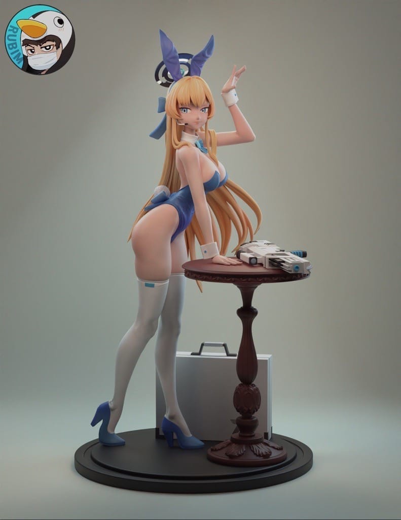 P站图纸印象馆 Rubim 蔚蓝档案 飞鸟马时 Rubim 蔚蓝档案 飞鸟马时