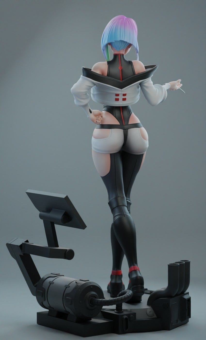 P站图纸印象馆 Rubim 边缘行者 露西 Rubim 边缘行者 露西