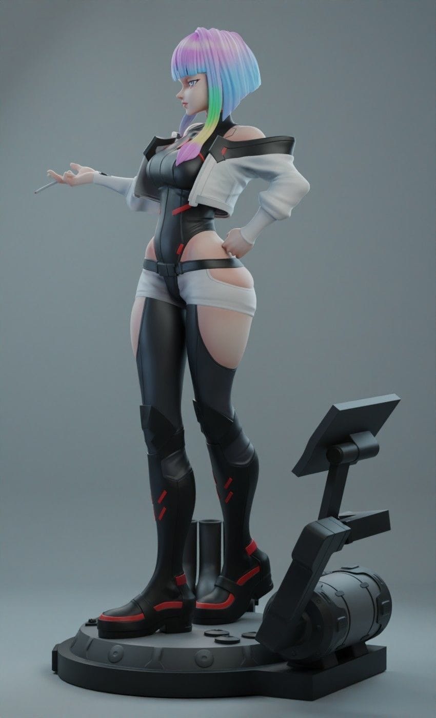 P站图纸印象馆 Rubim 边缘行者 露西 Rubim 边缘行者 露西