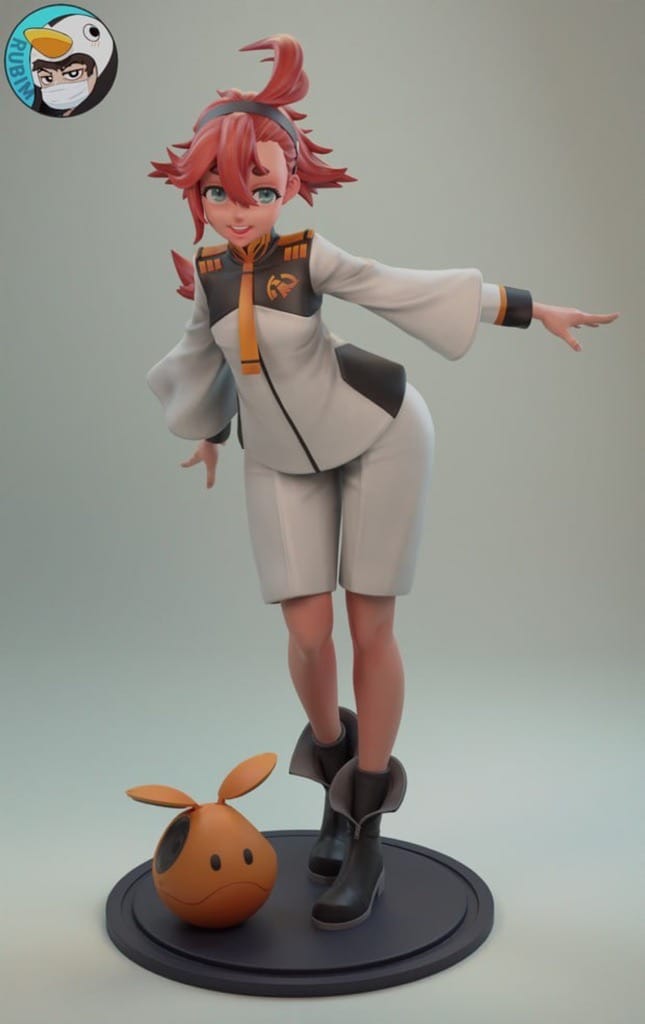 P站图纸印象馆 Rubim 机动战士高达 斯莱塔·墨丘利 Rubim 机动战士高达 斯莱塔·墨丘利