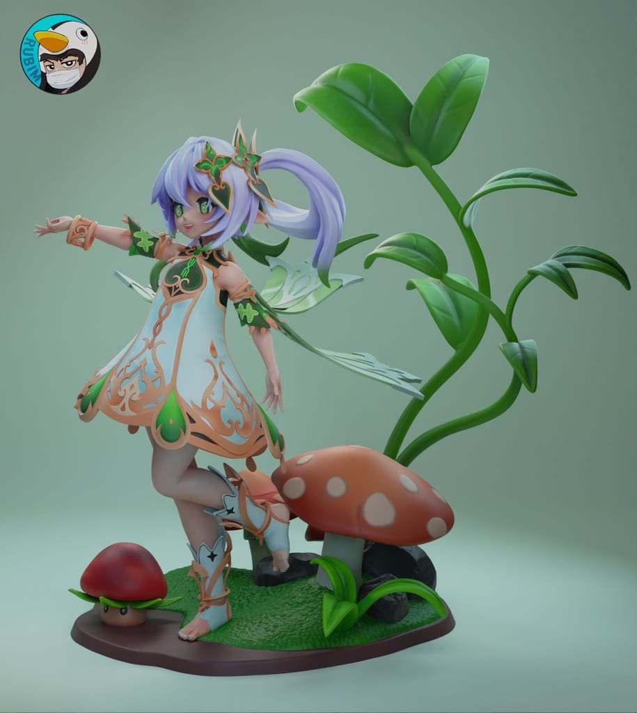 P站图纸印象馆 Rubim 原神 纳西妲 Rubim 原神 纳西妲