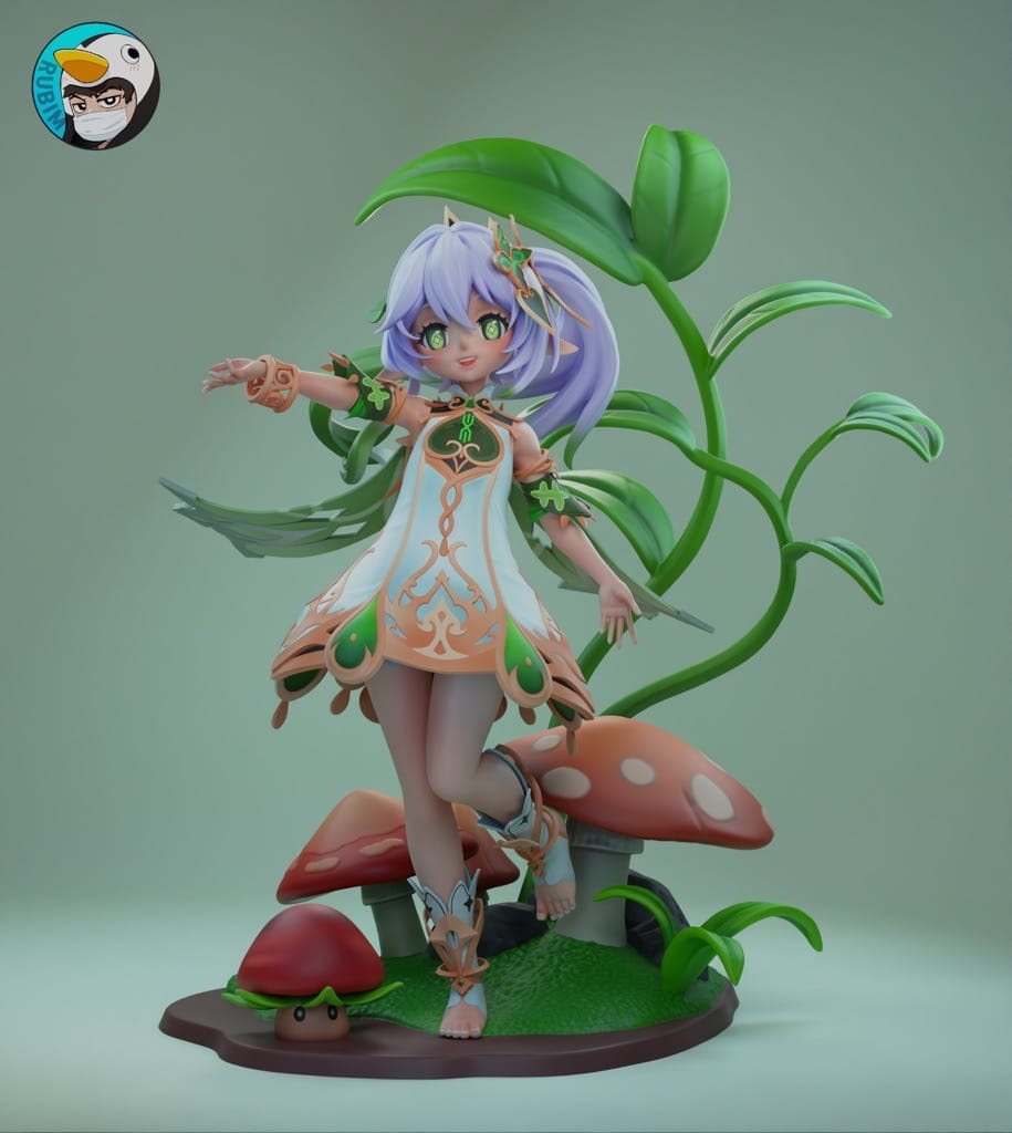 P站图纸印象馆 Rubim 原神 纳西妲 Rubim 原神 纳西妲