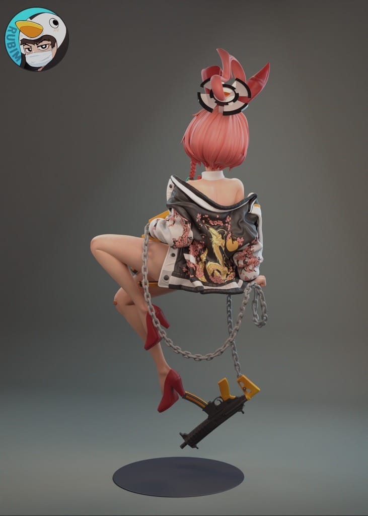 P站图纸印象馆 Rubim 蔚蓝档案 妮露 Rubim 蔚蓝档案 妮露