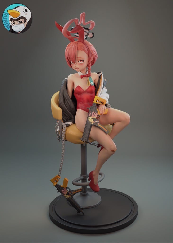 P站图纸印象馆 Rubim 蔚蓝档案 妮露 Rubim 蔚蓝档案 妮露