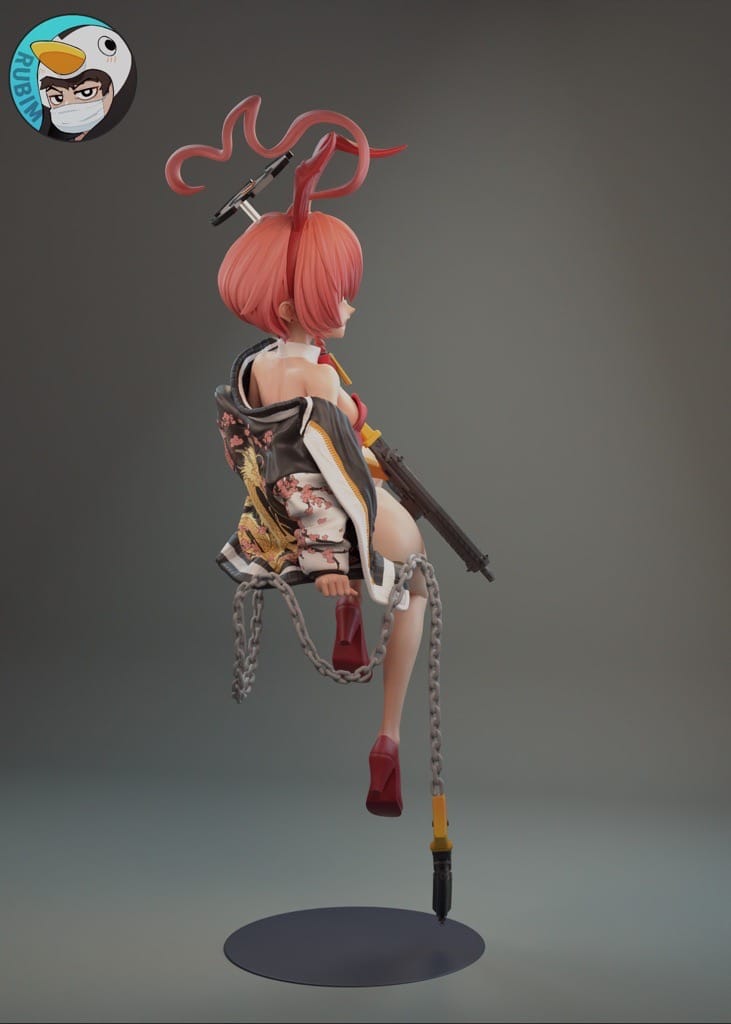 P站图纸印象馆 Rubim 蔚蓝档案 妮露 Rubim 蔚蓝档案 妮露