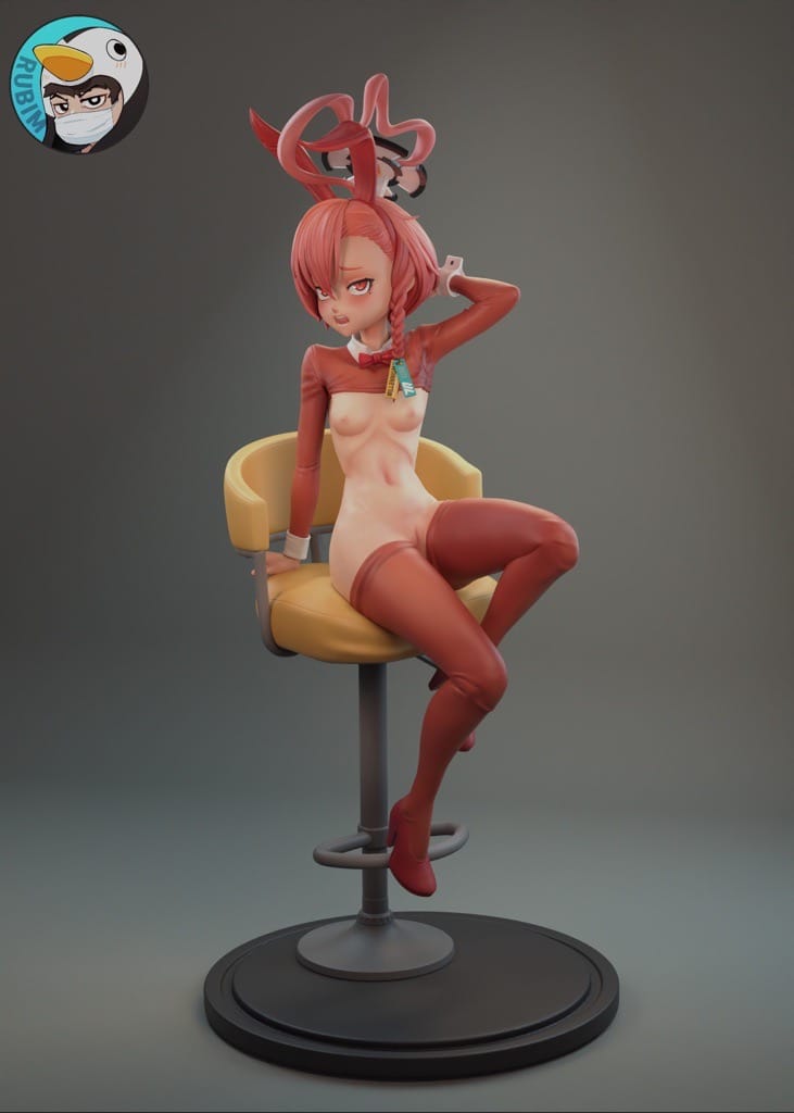 P站图纸印象馆 Rubim 蔚蓝档案 妮露 Rubim 蔚蓝档案 妮露