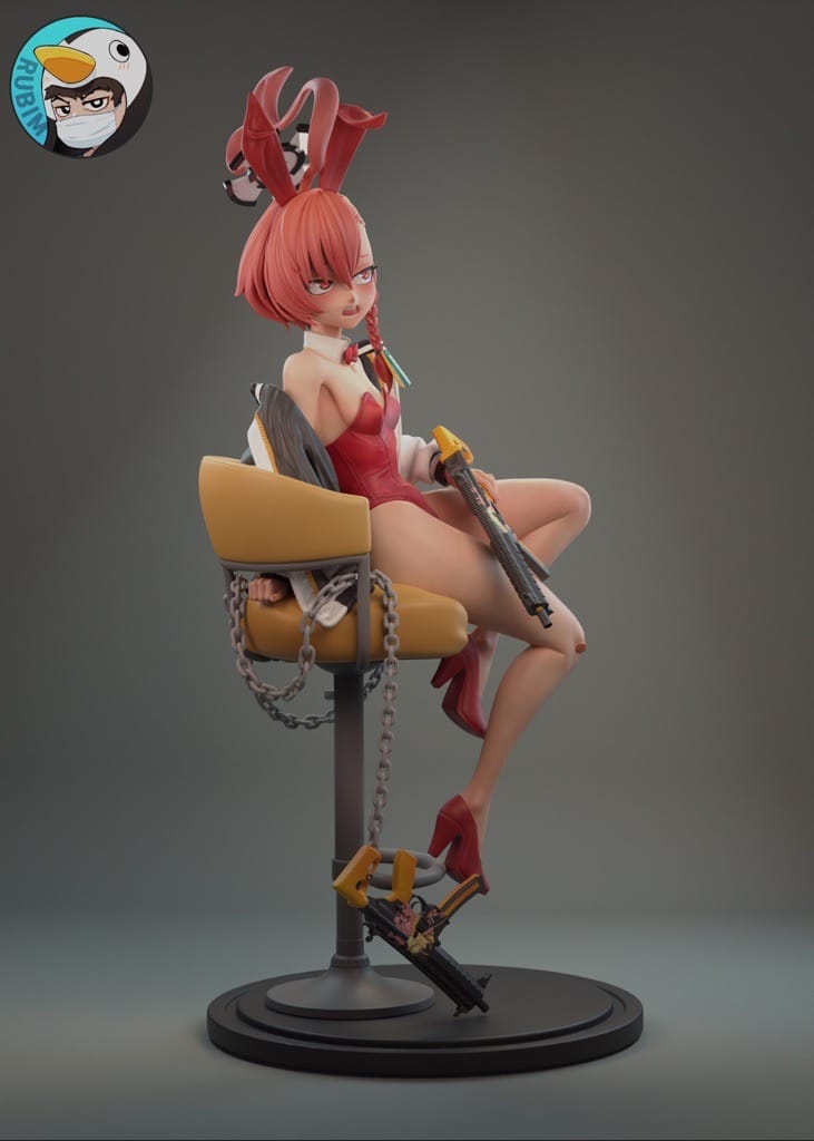 P站图纸印象馆 Rubim 蔚蓝档案 妮露 Rubim 蔚蓝档案 妮露