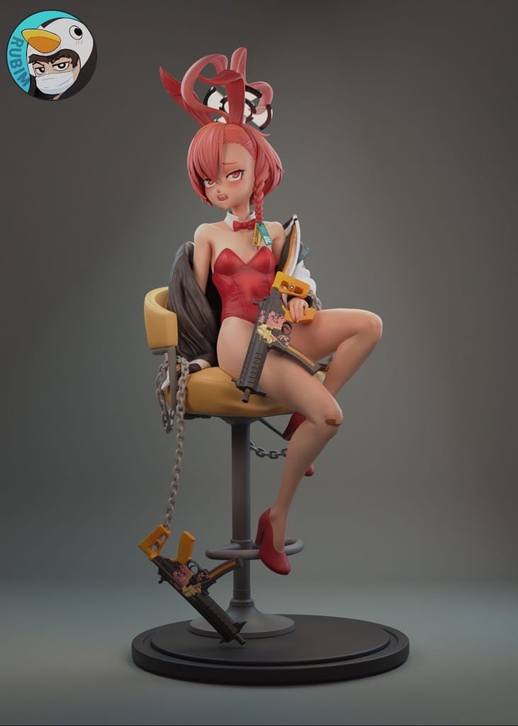 P站图纸印象馆 Rubim 蔚蓝档案 妮露 Rubim 蔚蓝档案 妮露