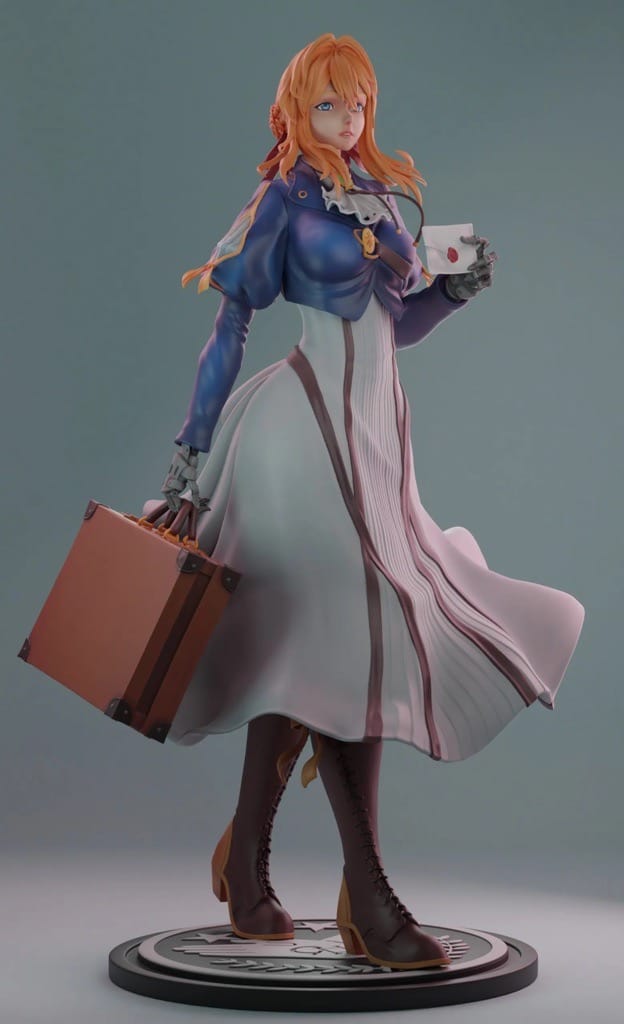 P站图纸印象馆 Rubim 紫罗兰永恒花园 薇尔莉特·伊芙加登 Rubim 紫罗兰永恒花园 薇尔莉特·伊芙加登