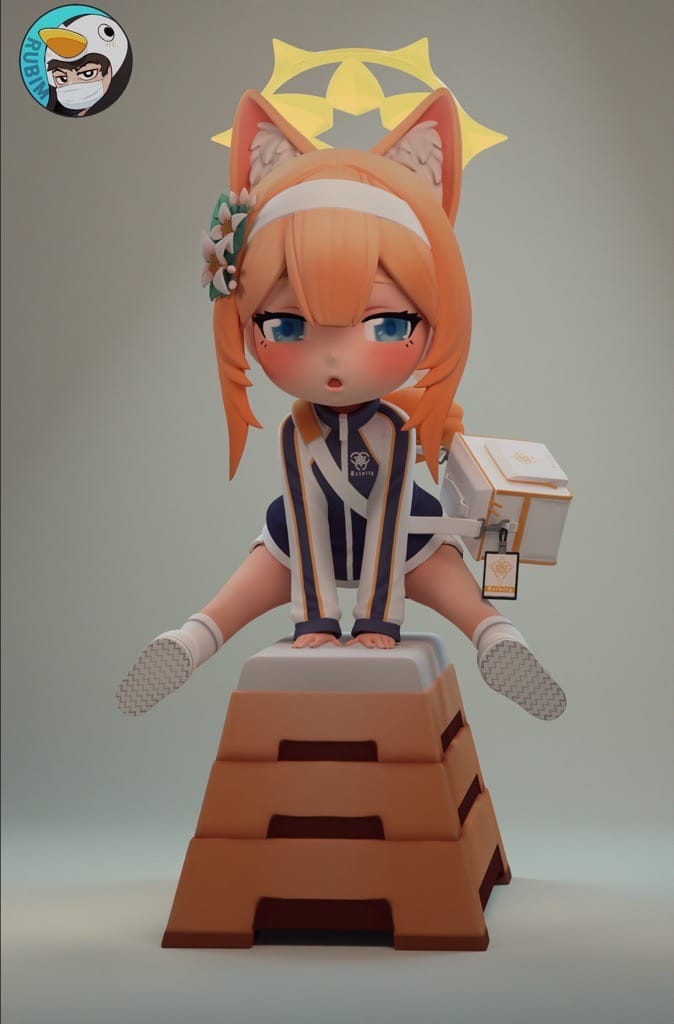 P站图纸印象馆 Rubim 蔚蓝档案 玛丽 Rubim 蔚蓝档案 玛丽