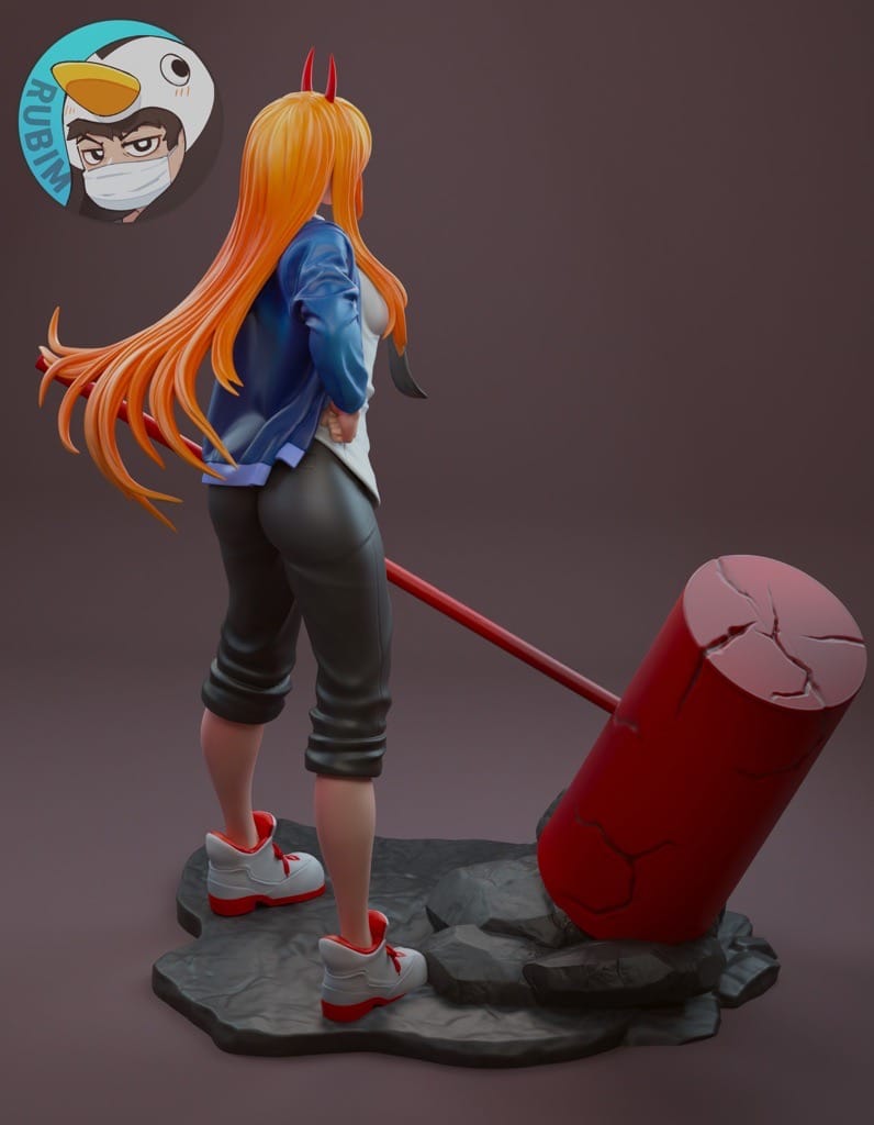 P站图纸印象馆 Rubim 链锯人 帕瓦 Rubim 链锯人 帕瓦