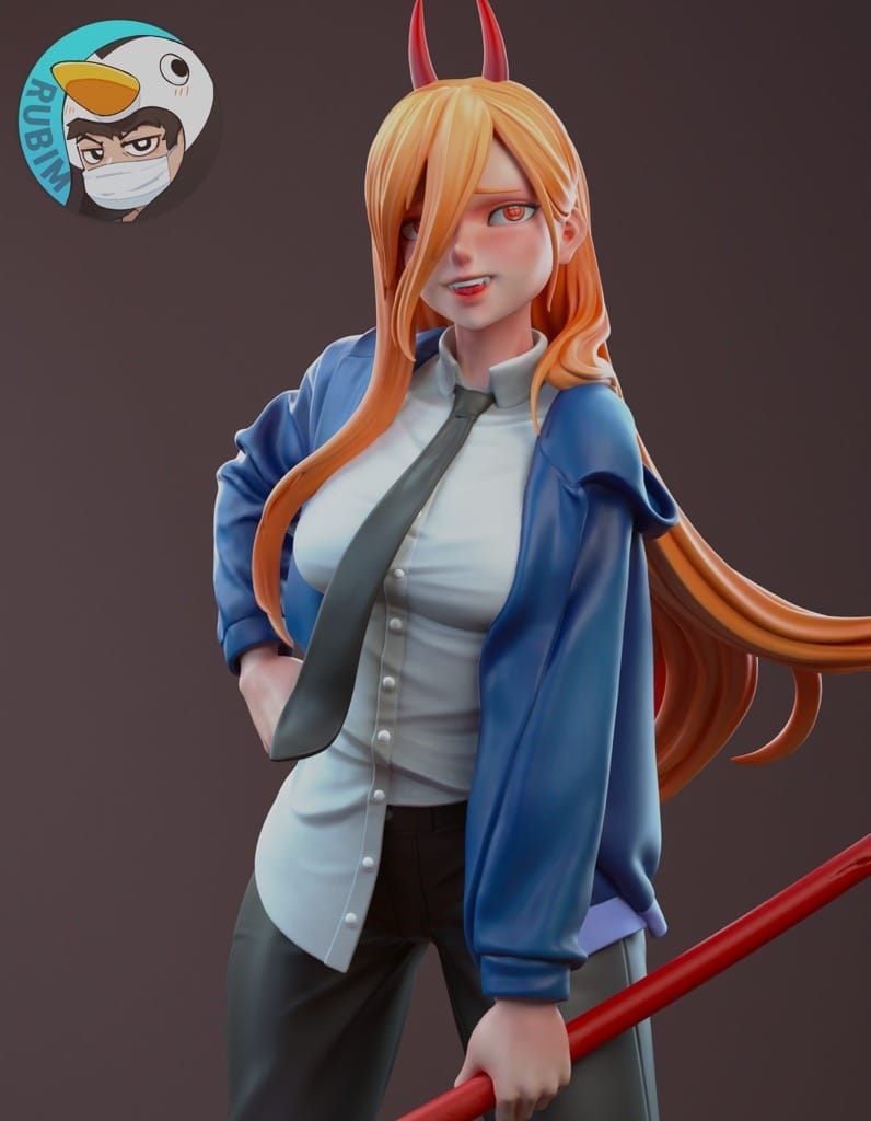 P站图纸印象馆 Rubim 链锯人 帕瓦 Rubim 链锯人 帕瓦