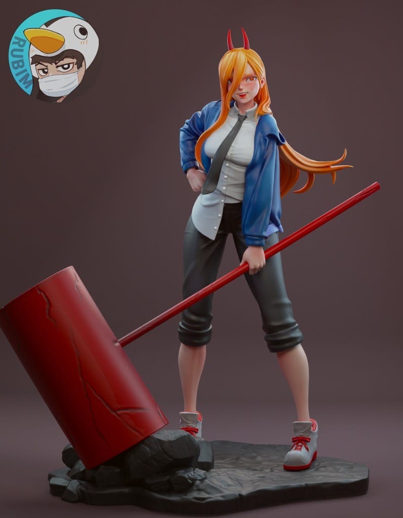 P站图纸印象馆 Rubim 链锯人 帕瓦 Rubim 链锯人 帕瓦