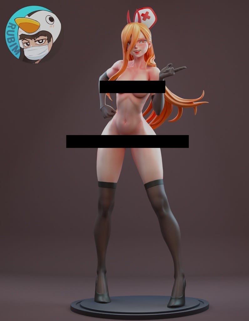 P站图纸印象馆 Rubim 链锯人 帕瓦 Rubim 链锯人 帕瓦