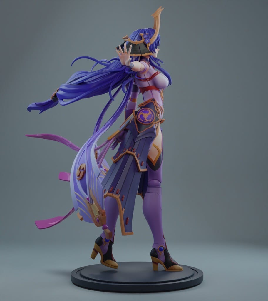 P站图纸印象馆 Rubim 原神 雷电将军 Rubim 原神 雷电将军