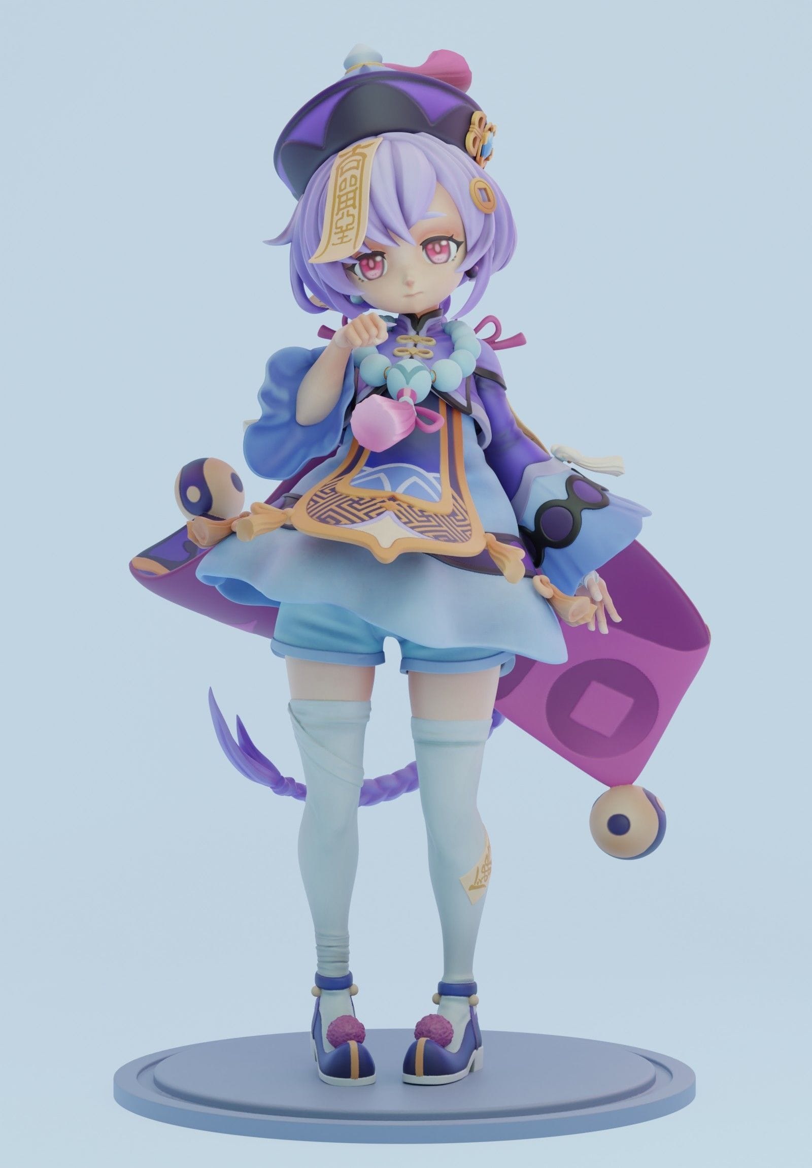 P站图纸印象馆 Rubim 原神 七七 Rubim 原神 七七