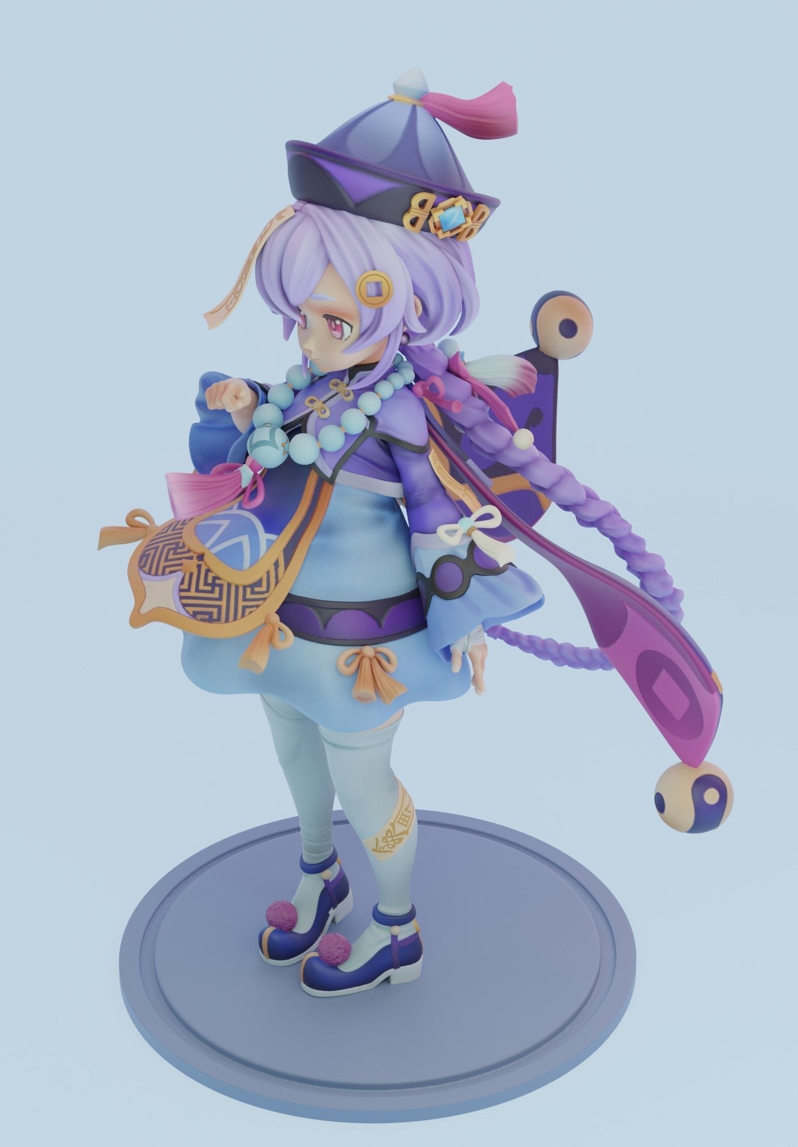 P站图纸印象馆 Rubim 原神 七七 Rubim 原神 七七