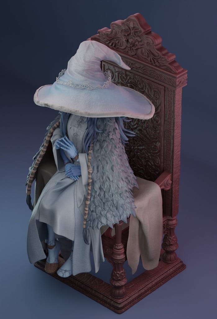 P站图纸印象馆 Rubim 艾尔登法环 菈妮 Rubim 艾尔登法环 菈妮