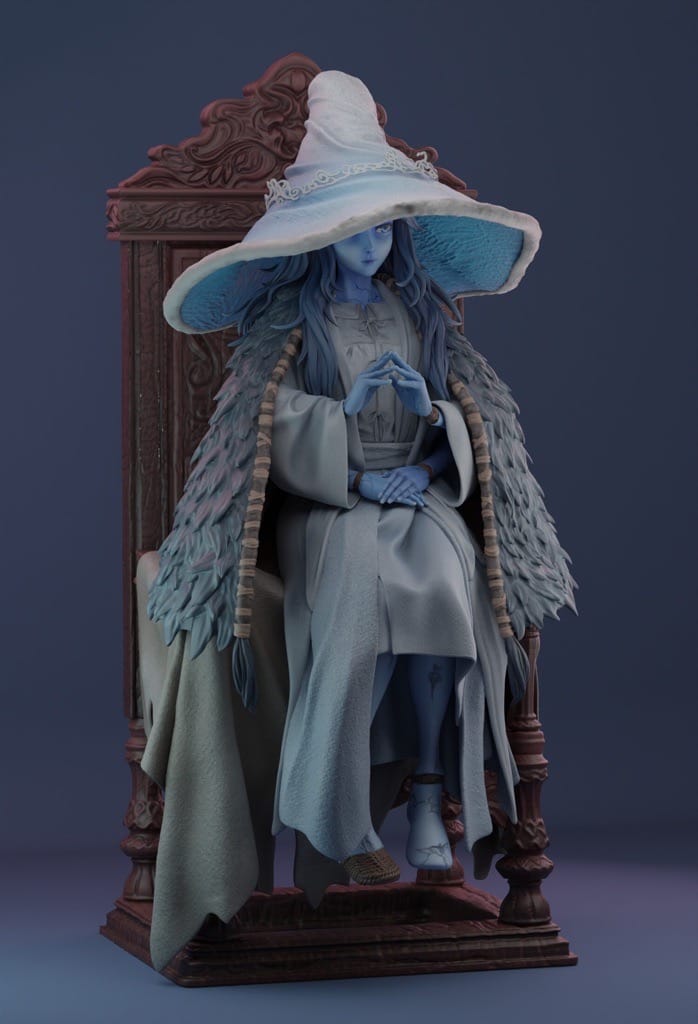 P站图纸印象馆 Rubim 艾尔登法环 菈妮 Rubim 艾尔登法环 菈妮