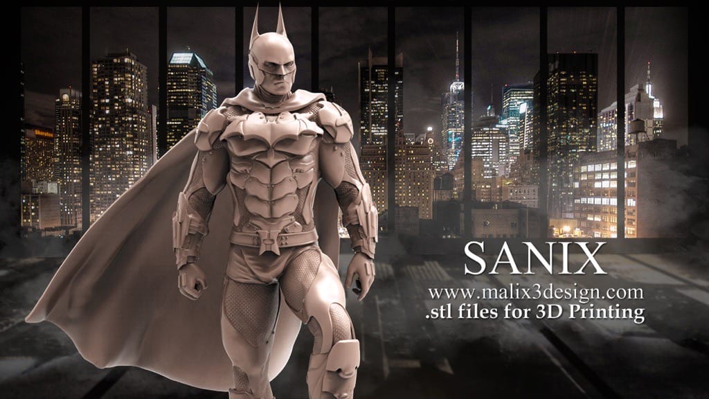 P站图纸印象馆 Sanix3d DC漫画 蝙蝠侠 Sanix3d DC漫画 蝙蝠侠