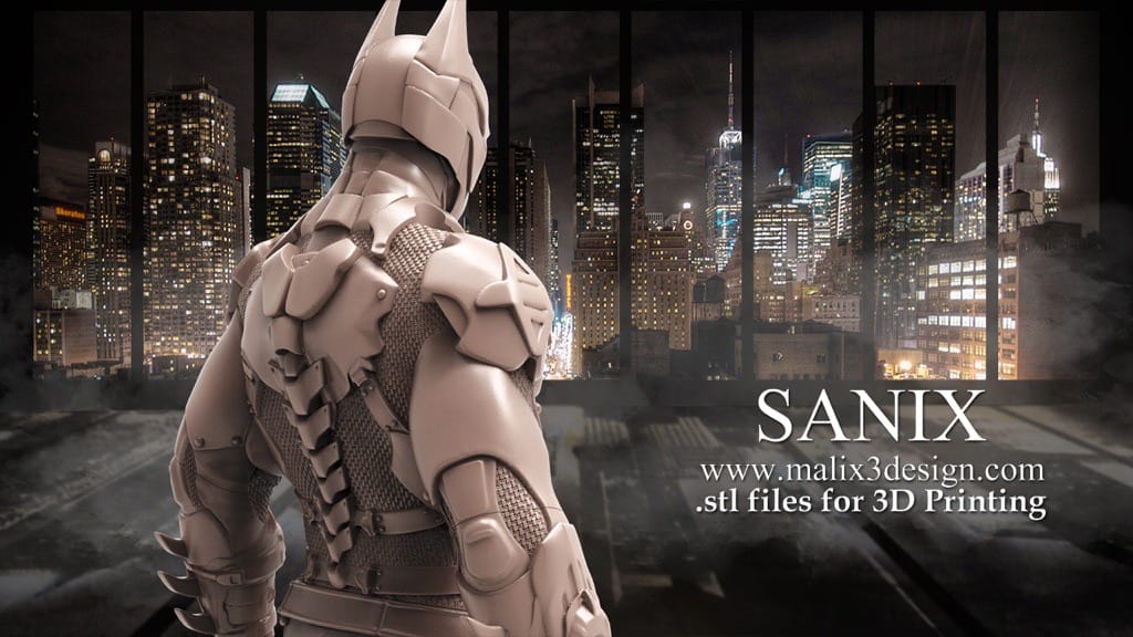 P站图纸印象馆 Sanix3d DC漫画 蝙蝠侠 Sanix3d DC漫画 蝙蝠侠